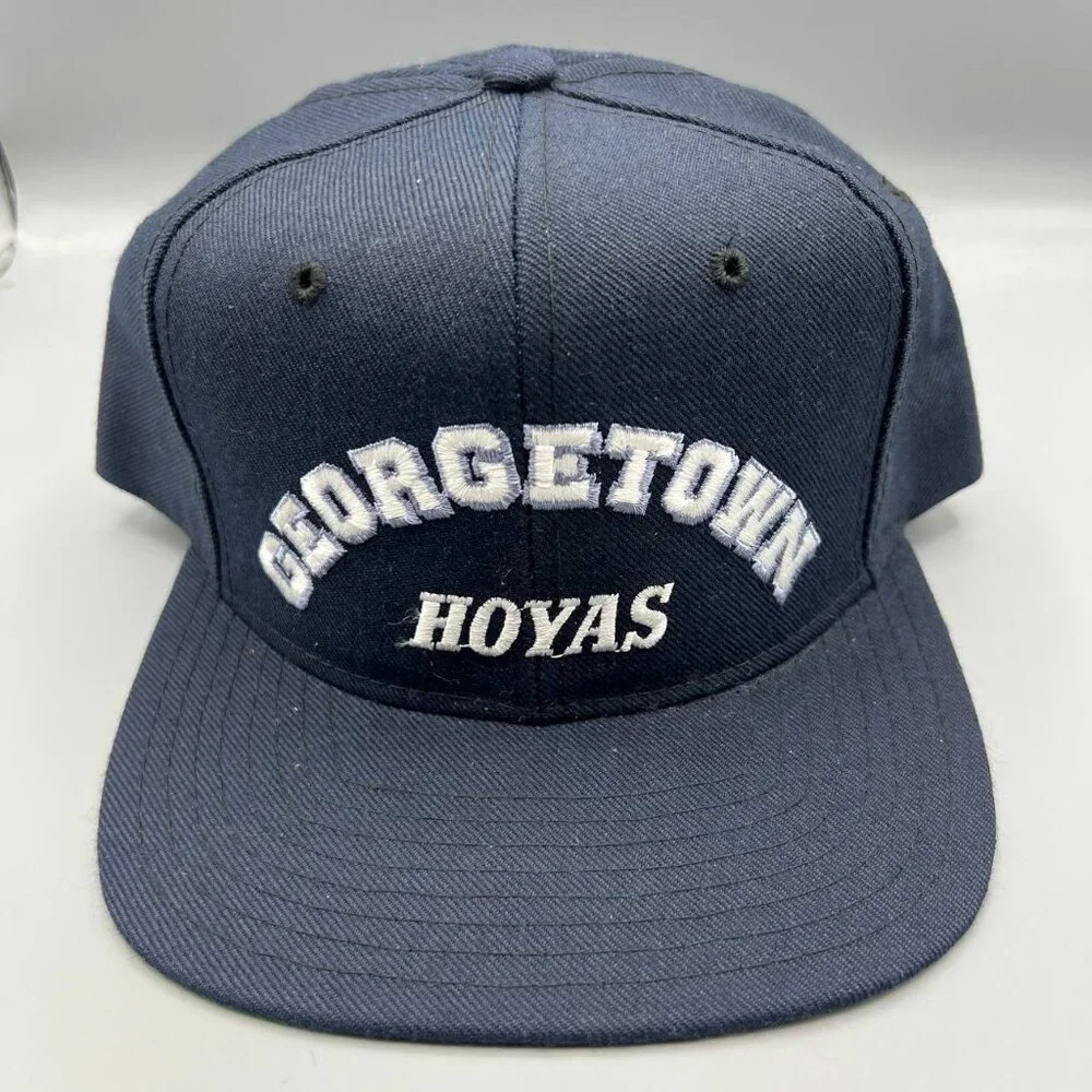 Vintage Georgetown Hoyas‎ Hat Men New Era Pro Model Snap Back Cap Wool Blend New